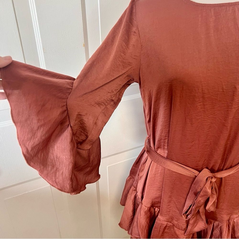 Hello Molly Ruffle Dress E2* - Picture 2 of 6